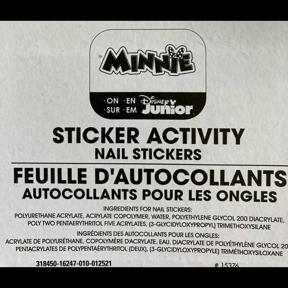 NIP 50 Disney Jr Minnie Mouse Nail Sucker Set ❤️💗❤️ - Picture 7 of 7